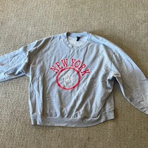Wild fable gray New York crewneck